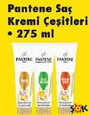 PANTENE SAÇ KREMİ ÇEŞİTLERİ 275 ML indirimli fiyat PANTENE SAÇ KREMİ ÇEŞİTLERİ 275 ML fiyat ve kampanya bilgisi